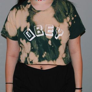 OBEY crop top